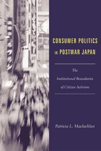 Produktbild: Consumer Politics in Postwar Japan