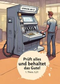 Produktbild: Jahreslosung 2025 - Stundenentwurf und Postkarten (10 Ex.) f&uuml;r Teens und junge E