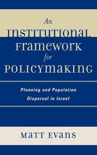 Produktbild: Evans, M: Institutional Framework for Policymaking