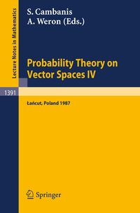 Produktbild: Probability Theory on Vector Spaces IV