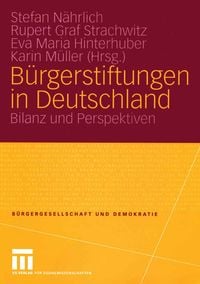 Produktbild: B&uuml;rgerstiftungen in Deutschland