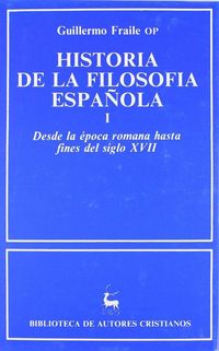 Produktbild: Historia de la filosof&iacute;a espa&ntilde;ola
