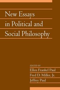 Produktbild: New Essays in Political and Social Philosophy