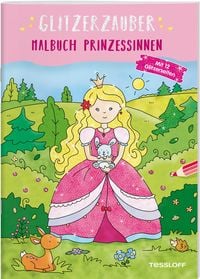 Produktbild: Glitzerzauber Malbuch. Prinzessinnen