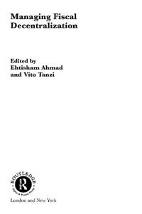 Produktbild: Managing Fiscal Decentralization