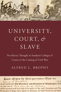 Produktbild: University, Court, and Slave