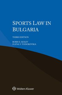 Produktbild: Sports Law in Bulgaria