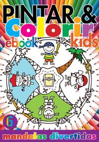 Produktbild: Cole&ccedil;&atilde;o Pintar E Colorir Kids- Mandalas Divertidas Ed.06