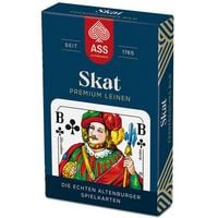 Produktbild: ASS - Skat Premium Leinen, franz&ouml;sisches Bild in Faltschachtel