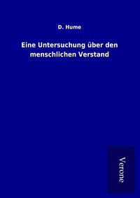 Produktbild: Eine Untersuchung &uuml;ber den menschlichen Verstand