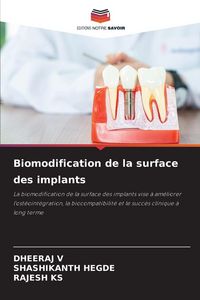 Produktbild: Biomodification de la surface des implants