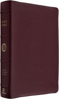 Produktbild: ESV Heirloom Bible, Veritas: Single Column Edition (Calfskin, Bordeaux, Full Yapp)