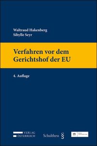 Produktbild: Verfahren vor dem Gerichtshof der EU