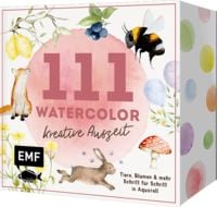Produktbild: 111 Watercolor &ndash; Kreative Auszeit