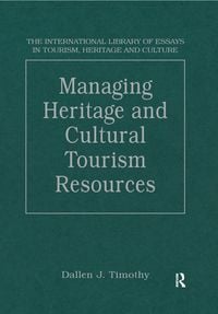Produktbild: Managing Heritage and Cultural Tourism Resources