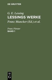 Produktbild: Lessings Werke. Band 1