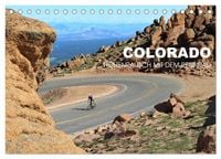Produktbild: Colorado - H&ouml;henrausch mit dem Rennrad (Tischkalender 2027 DIN A5 quer), CALVENDO Monatskalender