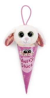 Produktbild: NICI - Schl&uuml;sselanh&auml;nger GLUBSCHIS Hase Chibbia 9cm mit Loop in Schult&uuml;te