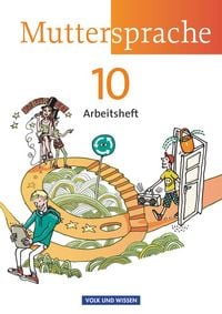 Produktbild: Muttersprache 10. Schuljahr - Arbeitsheft. &Ouml;stliche Bundesl&auml;nder und Berlin