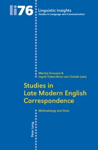 Produktbild: Studies in Late Modern English Correspondence