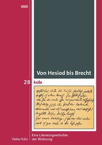 Produktbild: Von Hesiod bis Brecht