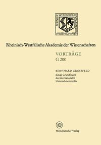 Produktbild: Einige Grundfragen des Internationalen Unternehmensrechts
