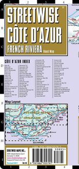 Produktbild: Map-Streetwise French Riviera