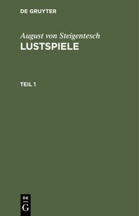 Produktbild: Lustspiele. Teil 1