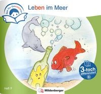 Produktbild: Zeit f&uuml;r Geschichten &ndash; 3-fach differenziert, Heft 7: Leben im Meer &ndash; B