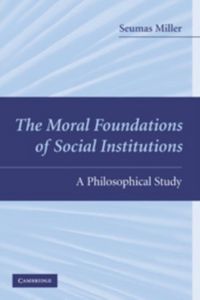 Produktbild: Moral Foundations of Social Institutions