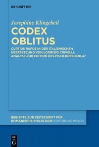Produktbild: Codex oblitus