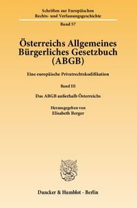 Produktbild: &Ouml;sterreichs Allgemeines B&uuml;rgerliches Gesetzbuch (ABGB).