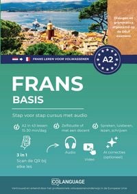 Produktbild: Frans A2 basis: Stap voor stap cursus met audio