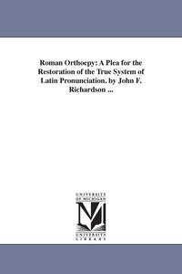 Produktbild: Roman Orthoepy