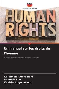 Produktbild: Un manuel sur les droits de l'homme