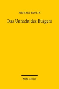 Produktbild: Das Unrecht des B&uuml;rgers