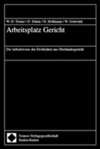 Bild vom Artikel Arbeitsplatz Gericht vom Autor Wolf-Dieter Treuer