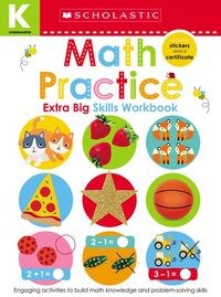 Produktbild: Math Practice Kindergarten Workbook: Scholastic Early Learners (Extra Big Skills Workbook)