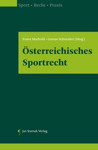 Produktbild: &Ouml;sterreichisches Sportrecht