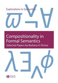 Produktbild: Compositionality in Formal Semantics
