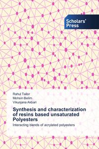 Produktbild: Synthesis and characterization of resins based unsaturated Polyesters