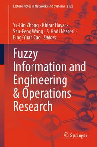 Produktbild: Fuzzy Information and Engineering & Operations Research