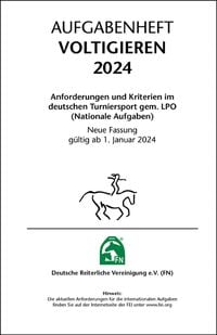 Bild vom Artikel Aufgabenheft – Voltigieren 2024 vom Autor Deutsche Reiterliche Vereinigung e.V. (FN)