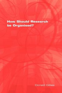 Produktbild: How Should Research Be Organised?