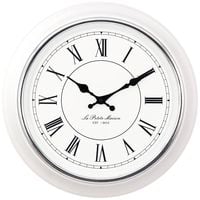 Produktbild: Mebus 19233 Quarz Wanduhr 40cm x 50mm Wei&szlig;