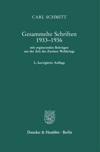Produktbild: Gesammelte Schriften 1933&ndash;1936