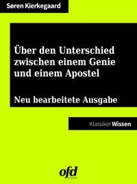 Produktbild: &Uuml;ber den Unterschied zwischen einem Genie und einem Apostel