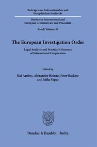 Produktbild: The European Investigation Order.