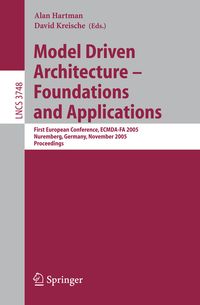 Produktbild: Model Driven Architecture - Foundations and Applications