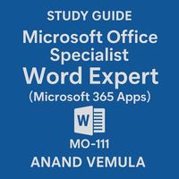 Produktbild: Study Guide - Microsoft Office Specialist: Word Expert (Microsoft 365 Apps) - MO 111